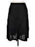 Escada 100% Linen Solid Black Casual Skirt Size EU 38 / US 8 - photo 2