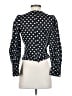 Studio F Polka Dots Black Long Sleeve Blouse Size XS - photo 2
