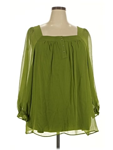 LC Lauren Conrad Long Sleeve Blouse (view 1)