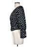 Studio F Polka Dots Black Long Sleeve Blouse Size XS - photo 5