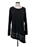 Susan Graver Black Long Sleeve Top Size S - photo 1