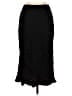 Assorted Brands 100% Viscose Solid Black Formal Skirt Size M - photo 1