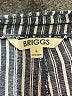 Briggs Stripes Blue Linen Pants Size L - photo 7