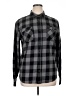 Levi's 100% Cotton Checkered-gingham Gray Black Long Sleeve Button-Down Shirt Size XL - photo 1