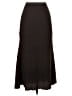 Shein Solid Black Brown Formal Skirt Size 4 - photo 2