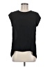 Pale Sky 100% Polyester Black Short Sleeve Top Size M - photo 1