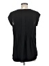 Pale Sky 100% Polyester Black Short Sleeve Top Size M - photo 2