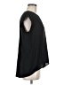 Pale Sky 100% Polyester Black Short Sleeve Top Size M - photo 4