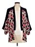 Trina Turk 100% Silk Black Kimono Size M - photo 1