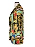 Industry 100% Polyester Print Gold Blazer Size S - photo 5