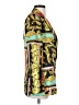 Industry 100% Polyester Print Gold Blazer Size S - photo 4