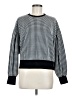 Velvet Heart Houndstooth Black Pullover Sweater Size M - photo 1