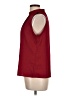 Shein Burgundy Sleeveless Blouse Size L - photo 5