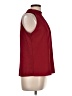 Shein Burgundy Sleeveless Blouse Size L - photo 4
