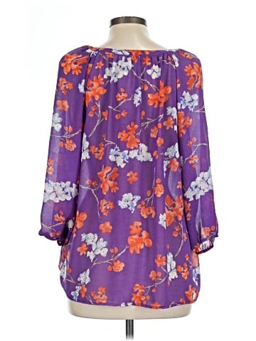 Apt. 9 3/4 Sleeve Blouse (view 2)