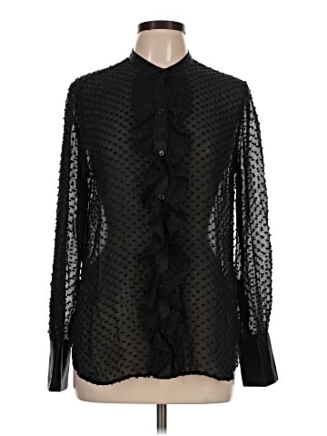 Equipment Long Sleeve Blouse (view 1)