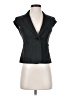 Ann Taylor Factory Black Vest Size 00 Petite - photo 1