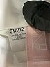 STAUD 100% Polyester Graphic Ivory Cocktail Dress Size 4 - photo 9