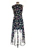 Assorted Brands Floral Blue Cocktail Dress Size L - photo 2