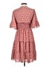 Max Studio 100% Polyester Hearts Red Casual Dress Size XS - photo 2