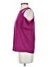 Cooper & Ella 100% Polyester Purple Sleeveless Blouse Size XS (0) - photo 5
