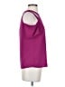Cooper & Ella 100% Polyester Purple Sleeveless Blouse Size XS (0) - photo 4