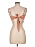 Danielle Bernstein 100% Polyester Orange Bodysuit Size L - photo 2