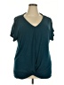 Torrid Teal Short Sleeve Top Size 2X Plus (2) - photo 1
