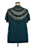 Torrid Teal Short Sleeve Top Size 2X Plus (2) - photo 2