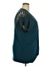Torrid Teal Short Sleeve Top Size 2X Plus (2) - photo 4