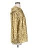 Hayden 100% Polyester Gold Long Sleeve Blouse Size S - photo 4