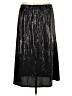 Serra Metallic Black Casual Skirt Size XL - photo 1