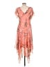 Robbie Bee 100% Polyester Orange Cocktail Dress Size 12 - photo 2