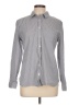 Apt. 9 Stripes Multi Color Gray Long Sleeve Button-Down Shirt Size L - photo 1
