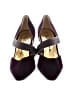 Nina Burgundy Heels Size 6 1/2 - photo 2
