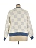 Bearpaw Checkered-gingham Blue Pullover Sweater Size XXL - photo 2
