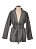 Love Tree 100% Polyester Chevron-herringbone Gray Coat Size L - photo 1