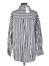 Prettygarden Stripes Blue Long Sleeve Button-Down Shirt Size M - photo 2