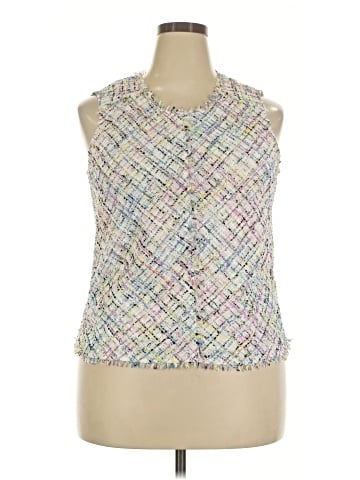 Worthington Sleeveless Blouse (view 1)