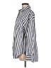 Prettygarden Stripes Blue Long Sleeve Button-Down Shirt Size M - photo 5