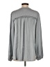 T Tahari 100% Polyester Gray Long Sleeve Blouse Size 1X - photo 2
