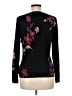 Daniel Rainn 100% Viscose Floral Black Pullover Sweater Size M - photo 2
