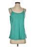 Unbranded 100% Polyester Solid Teal Sleeveless Top Size XL - photo 1