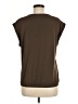 Express Brown Short Sleeve Top Size M - photo 2