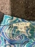 Venus 100% Polyester Paisley Blue Casual Dress Size M - photo 4