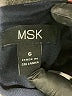 MSK 100% Polyester Polka Dots Black Casual Dress Size 6 - photo 7