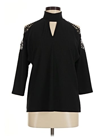 7th Avenue Design Studio New York & Company 3/4 Sleeve Blouse (view 1)