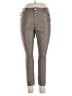 H&M 100% Polyester Gray Ivory Casual Pants Size 14 - photo 1