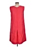 Gerard Darel Solid Red Casual Dress Size 10 (42) - photo 2
