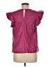 TCEC 100% Polyurethane Pink Short Sleeve Top Size M - photo 2